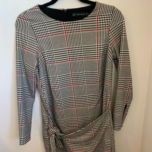 Zara Trafaluc Tweed Dress